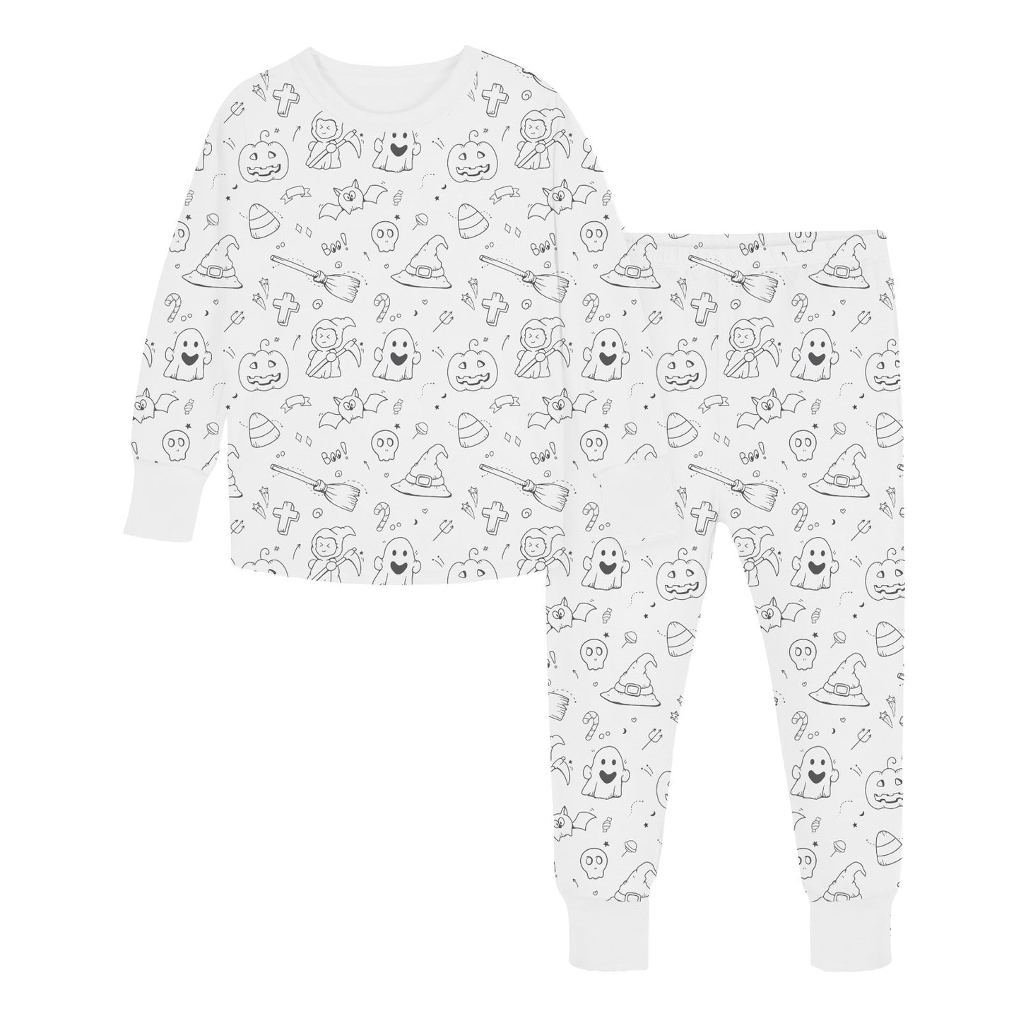 Boo Crew Coloring Pajamas